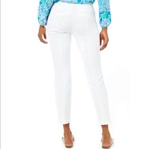 Lilly Pulitzer White skinny leg pants